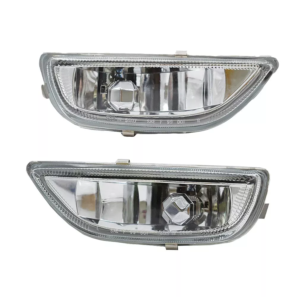 labwork Bumper Fog Light Driving Lamp w/Bulb For 2001 2002 Toyota Corolla Clear