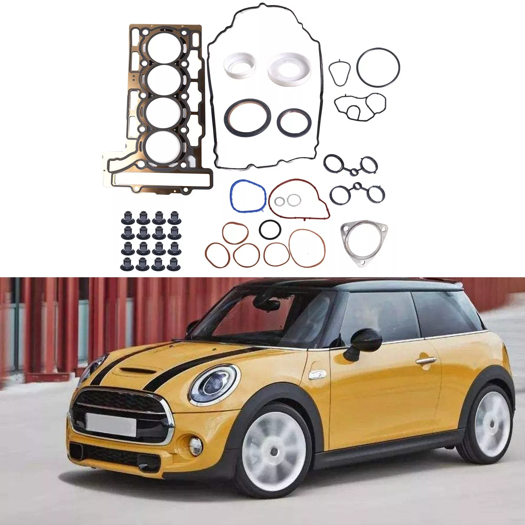 Labwork Cylinder Head Gasket Kit For Mini Cooper R55 R56 07-12 1.6L DOHC 9815416