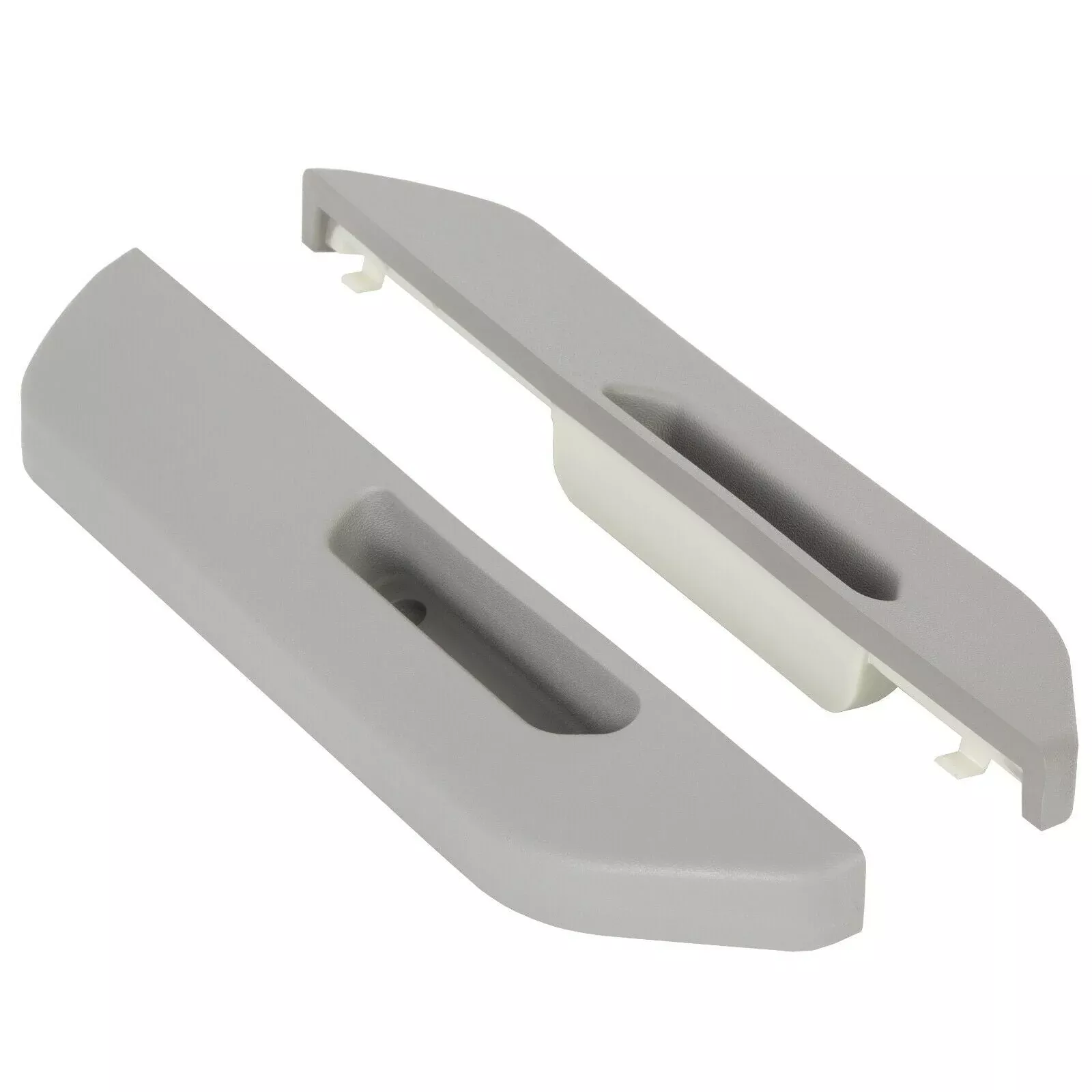 labwork Door Armrest Gray Front Kit Pair Set of 2 Replacement for 1988-1994 Chevy GMC C/K Series 15627855 15627856 Gray