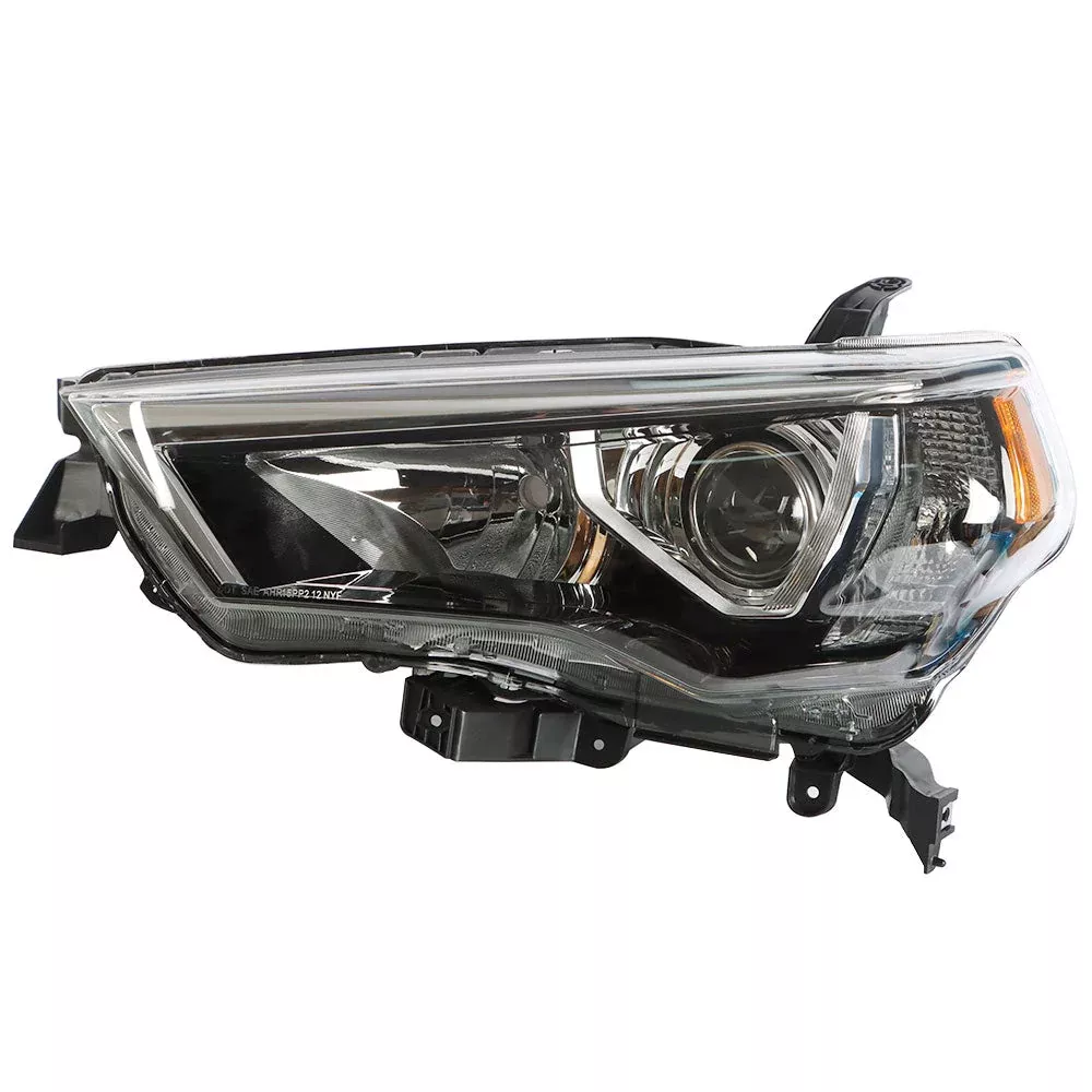 Labwork Fit For 2014-2020 Toyota 4Runner Headlight Headlamp Halogen Chrome RH&LH