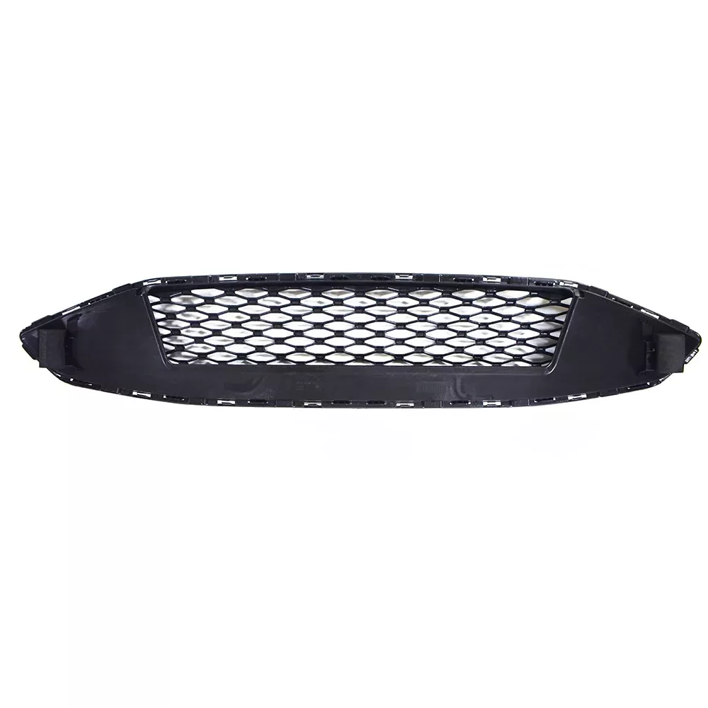 Labwork Front Grill Trim Grille For 2017-2018 Ford Fusion Honeycomb Gloss Black