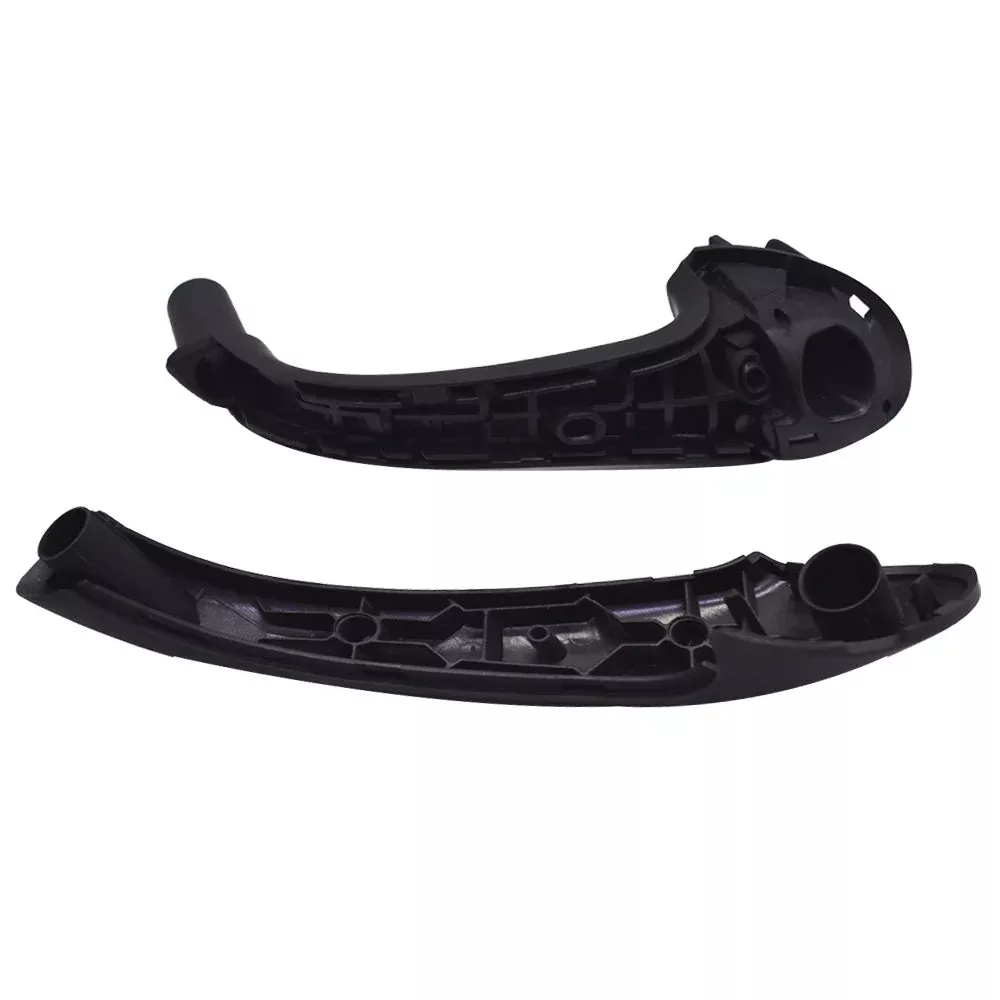 labwork Front Left&Right Grip Door Handle Black for Mercedes C Class W203 2003-2007