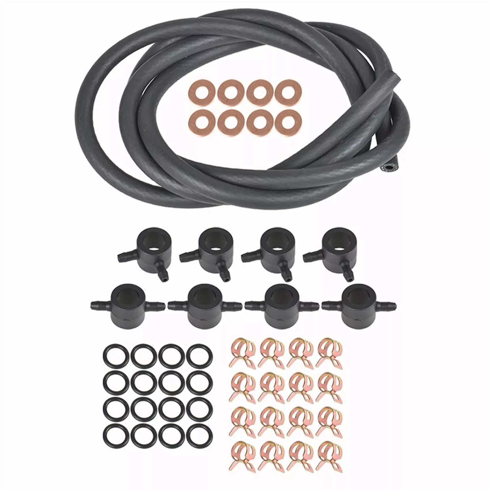 labwork Fuel Injector Return Line Kit Fuel Injector Repair Kit for Ford Non-Powerstroke 6.9L-7.3L 1983-1988