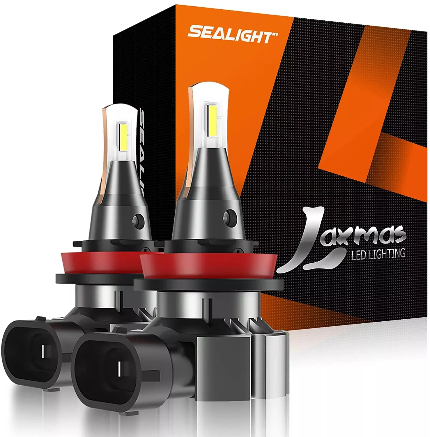 labwork H11 LED Fog Light Bulbs 6000K 3000LM 30W Bright Fog Light LED Conversion Kit, Pack of 2