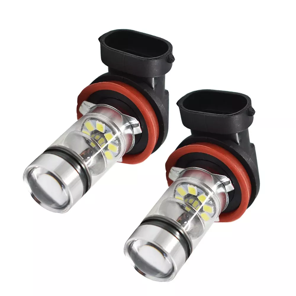 labwork H16 H11 6000K White LED Fog Lights Bulbs For 2012-2017 Toyota Tacoma