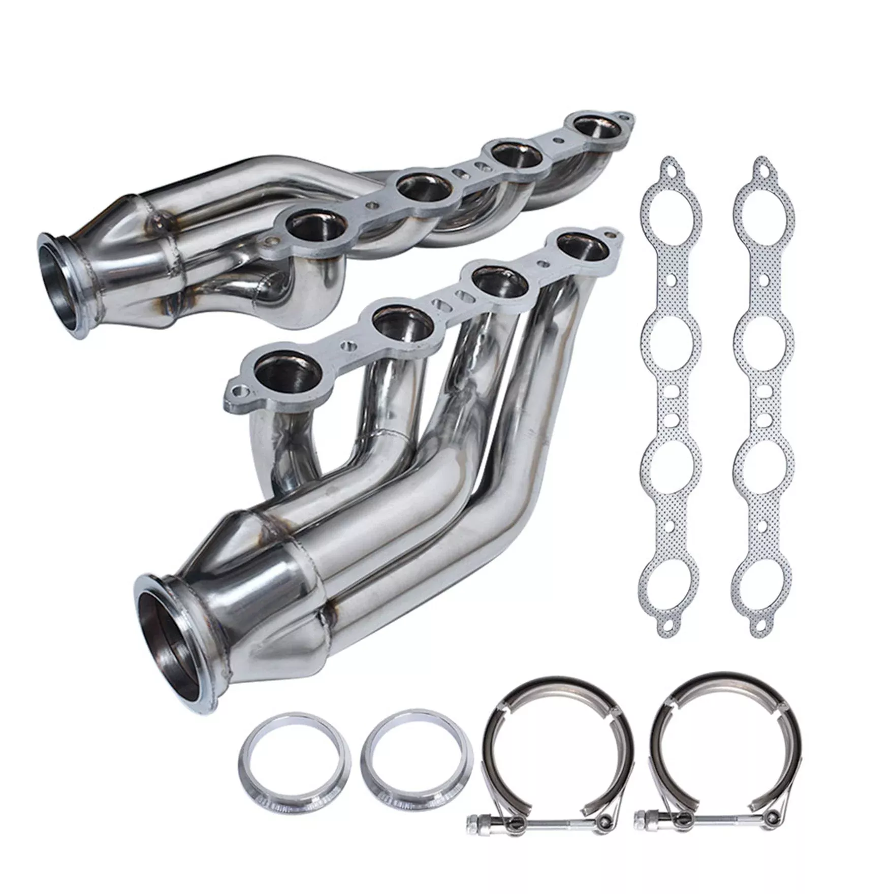 Labwork LS Turbo Headers for LSX, LS1, LS2, LS3, LS6 Forward Facing Up (1 3/4"Primaries)