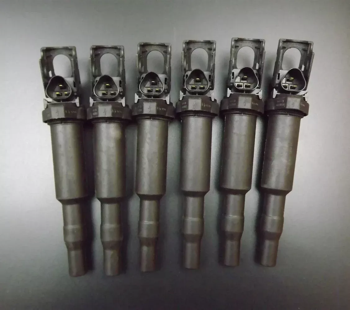 labwork-parts 6pcs Ignition Coil Set x6 12137594937/0221504470 FITFOR BMW E46 E60 E85 E90