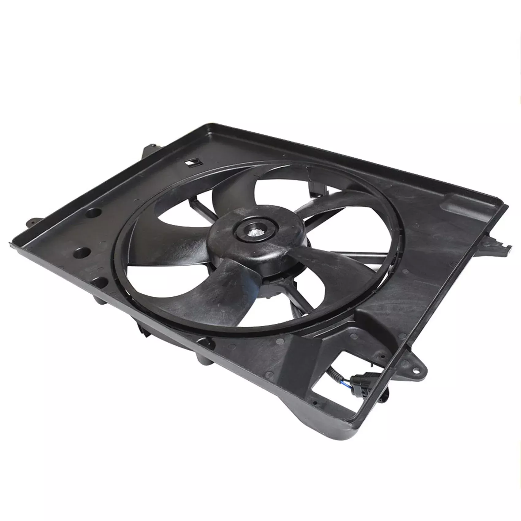 Labwork Radiator AC Condenser Cooling Fan Assembly For 2015-2017 Sonata 2.4L