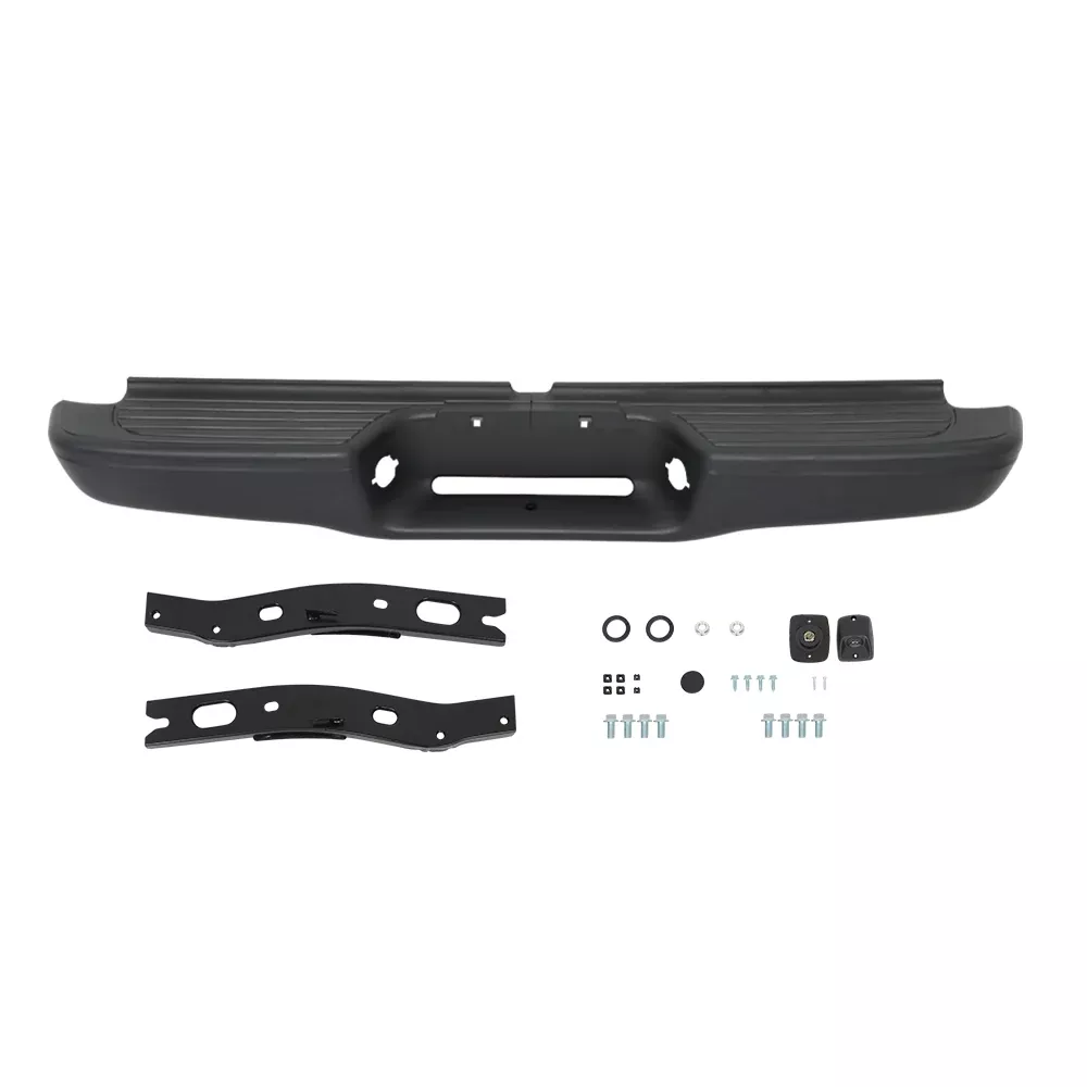 labwork Rear Steel Bumper Assembly Kit for Toyota Tacoma Truck 1995-2004 Black TO1102214 95-04 2283598201