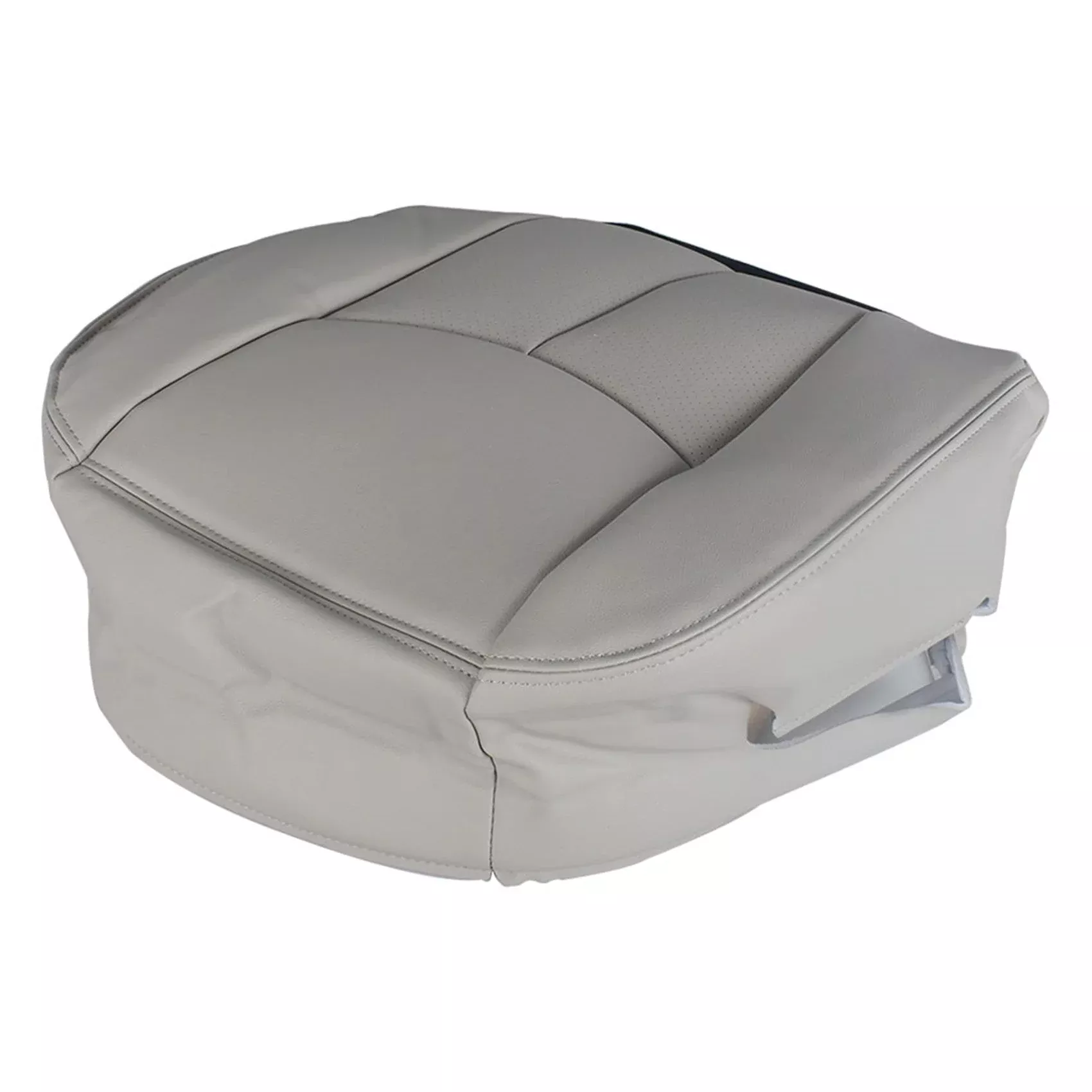 labwork Seat Cover Driver Bottom For 2003-06 Cadillac Escalade Tan Leatherette