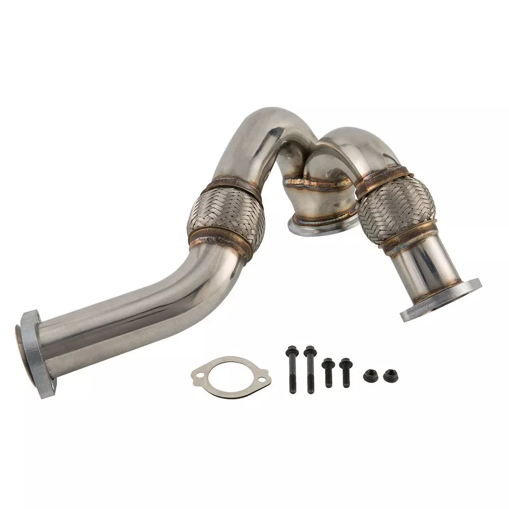 Labwork Turbocharger Y-Pipe Up Pipe For Ford 6.0L 2003-2007 Powerstroke Diesel