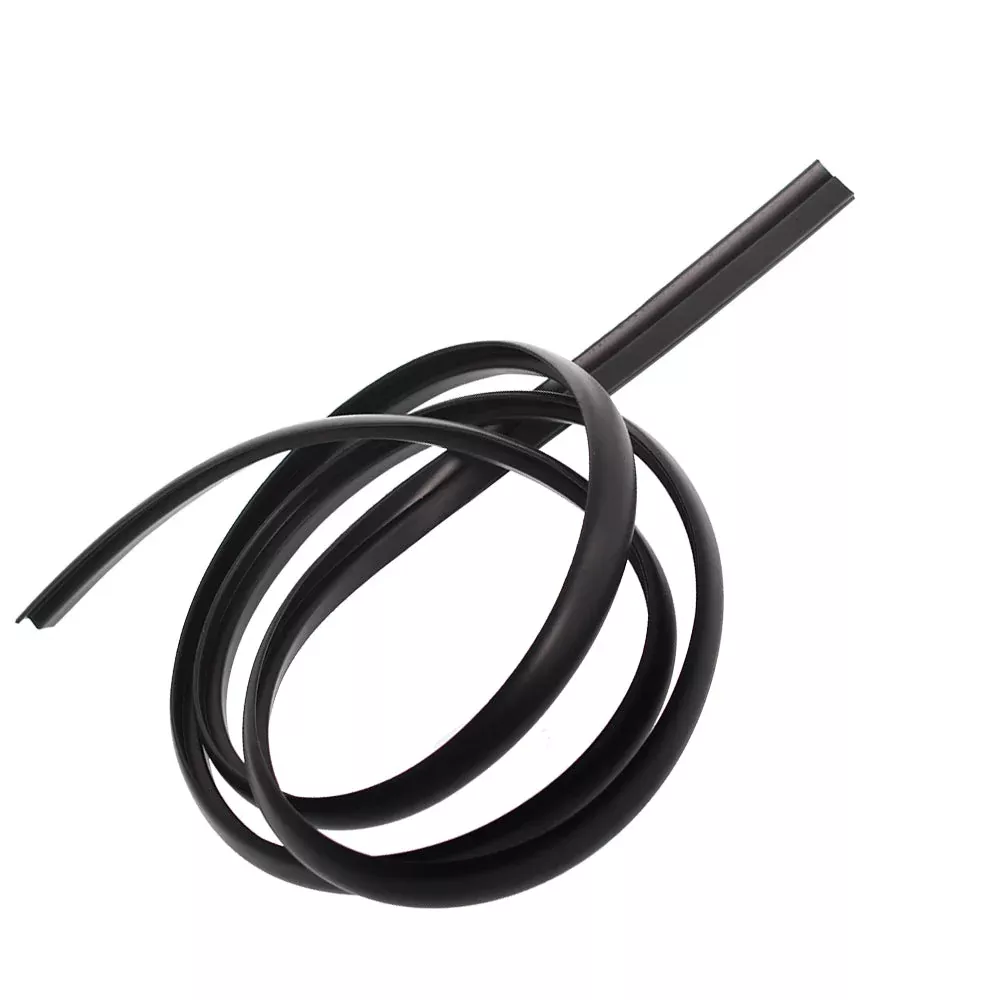 labwork Universal 1.7M 5.6 Feet Car Front Under Windshield Panel Sealed Trim Molding Rubber Strips