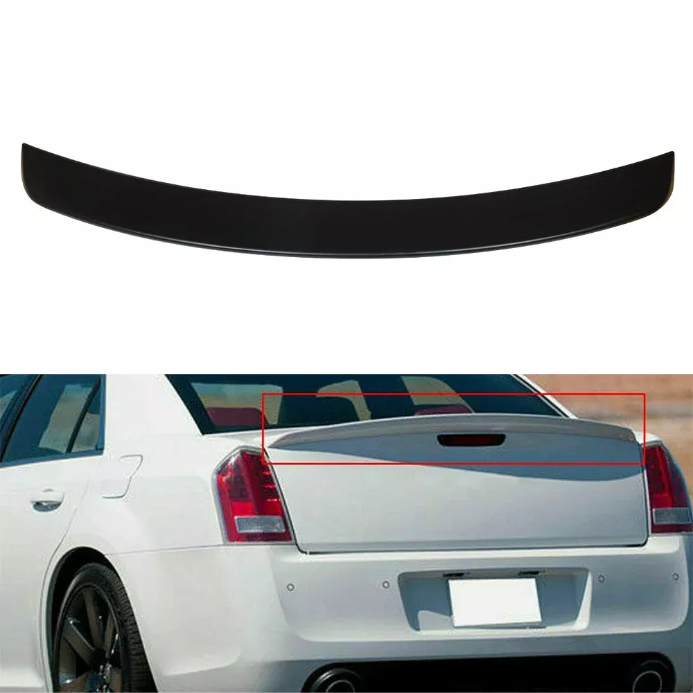 Labwork Unpainted Trunk Lip Spoiler Rear Wing For Chrysler 300 Factory Style 2011-2019