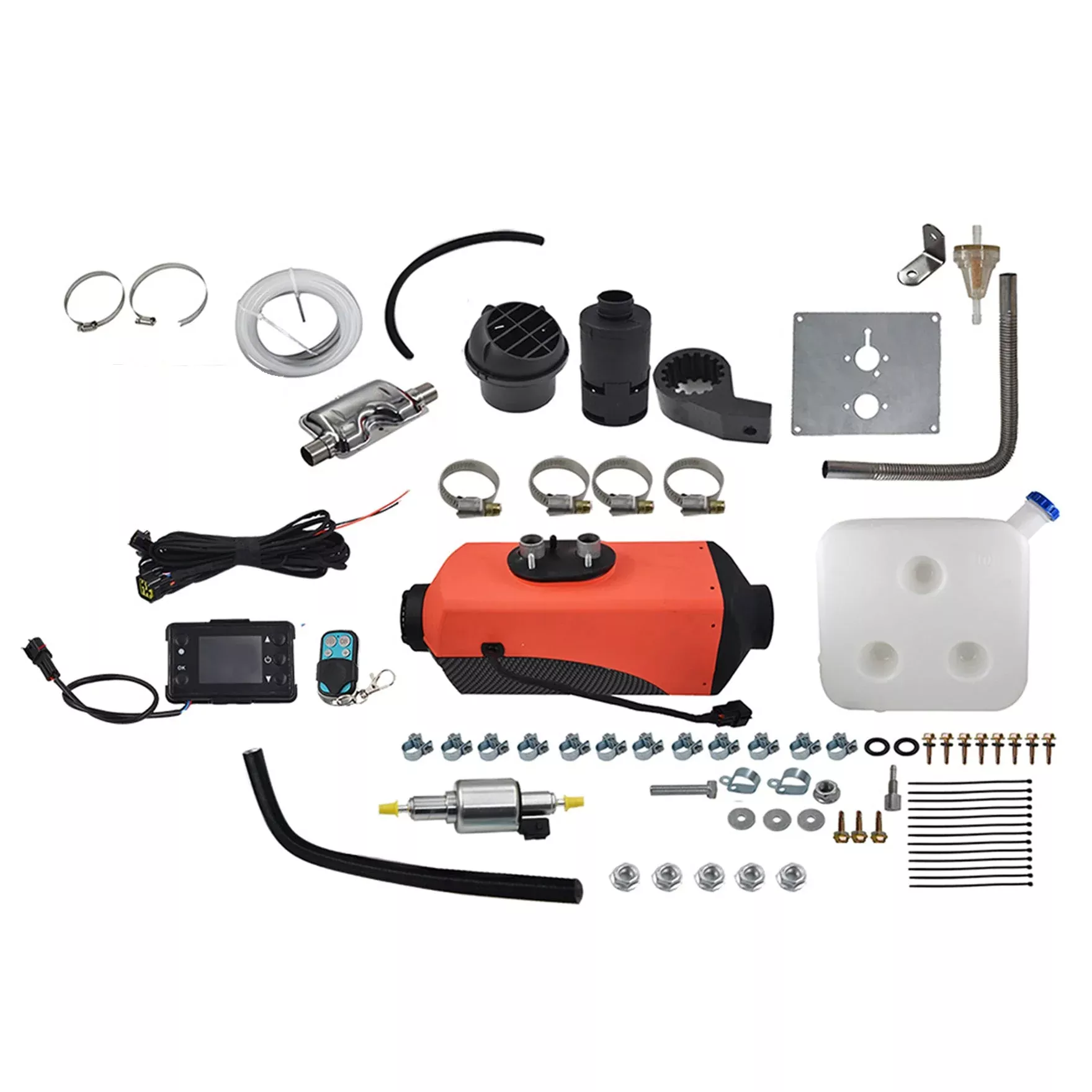 labwork WFLNHB 8KW 12V Diesel Air Heater 8000W Parking Heater for Truck RV Boat Bus Trailer