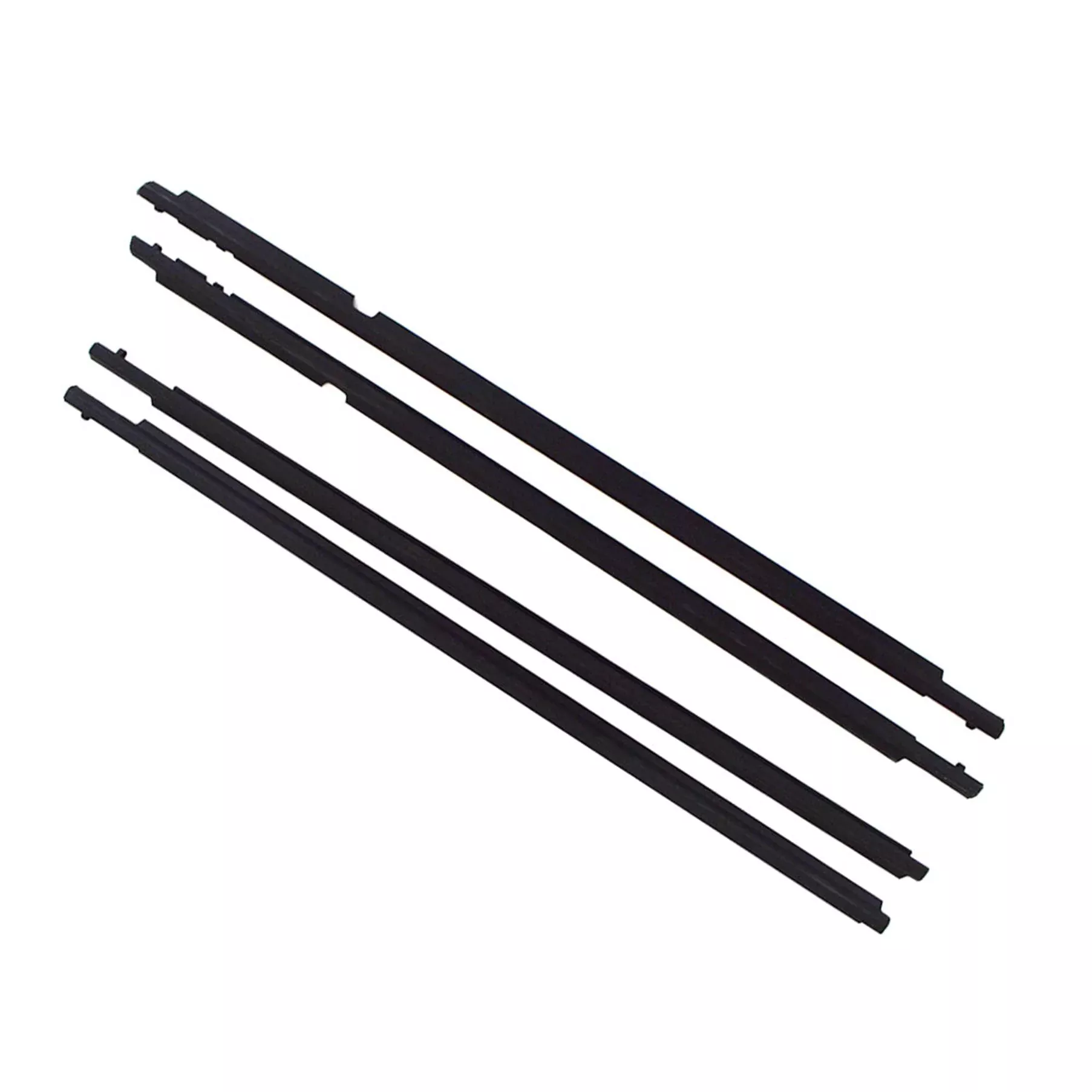 labwork Window Moulding Trim Seal Belt Weatherstrip 4pcs Replacement for 2011 2012 Toyota Corolla
