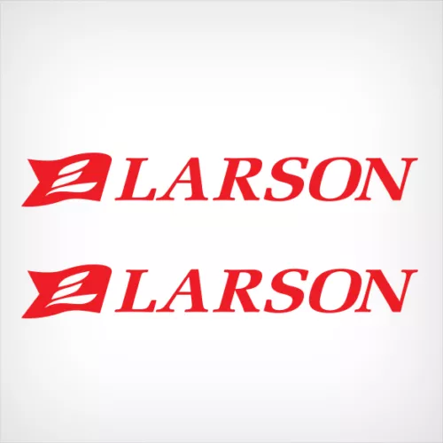 ” Larson 1990’s ” Boat Marine Decals (Set of 2) – OEM New Oracle