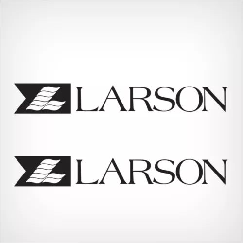 ” Larson 90’s ” Boat Marine Decals (Set of 2) – OEM New Oracle