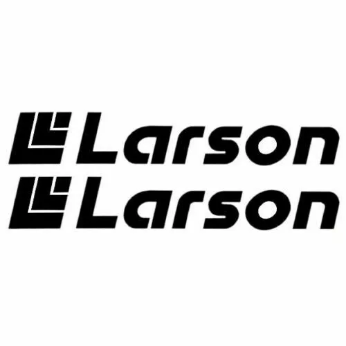 ” Larson ” Boat Marine Decals (Set of 2) – OEM New Oracle