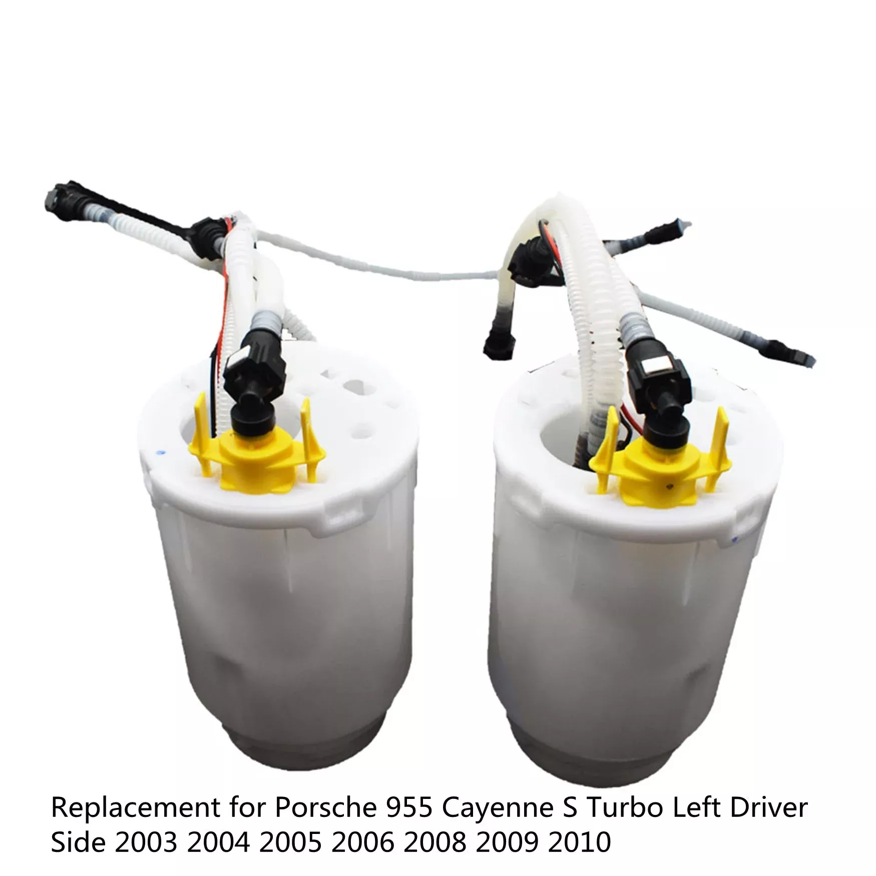 Left & Right Fuel Pumps A2C53377801Z and A2C53377802Z Replacement for Porsche 955 Cayenne S Turbo 2003 2004 2005 2006 2008 2009 2010