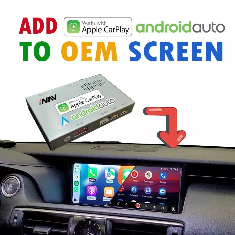 Lexus CARPLAY AND ANDROID AUTO Video Interface