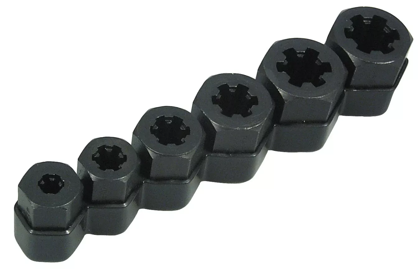 Lisle 19250 6pc Stuck Bolt, Nut, and Stud Remover Set