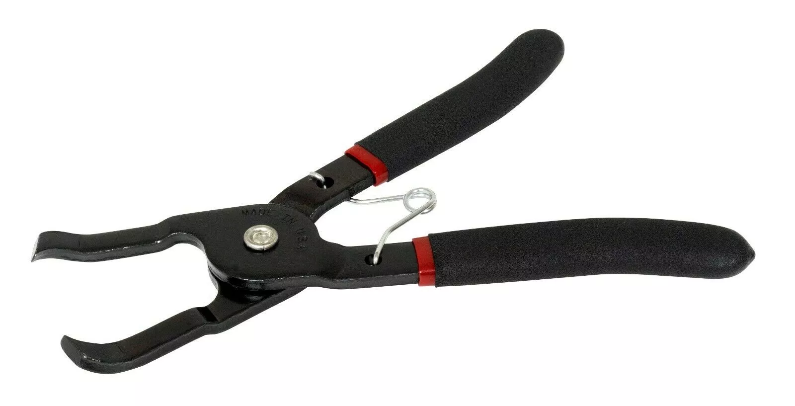Lisle 42060 Push Pin Pliers with 30 Offset with Spring Action