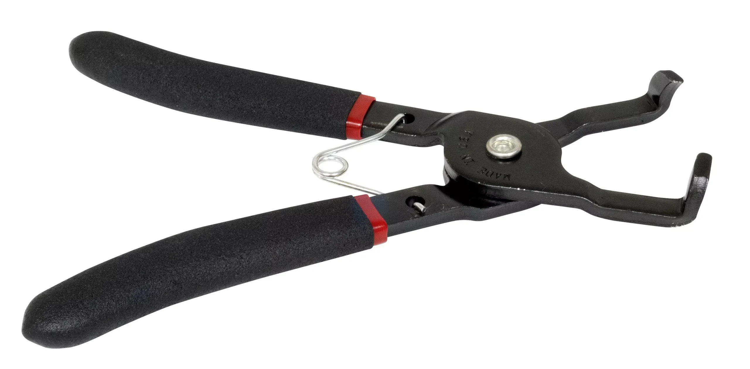 Lisle 42070 Push Pin Pliers with 80 Offset with Spring Action