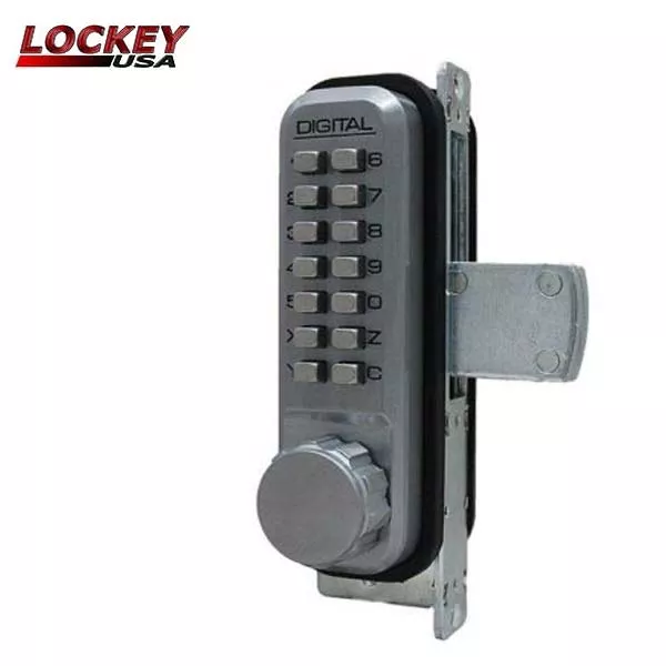 Lockey - 2900 - Narrow Stile - Mechanical Keypad - Keyless Deadbolt Lock - Knob
