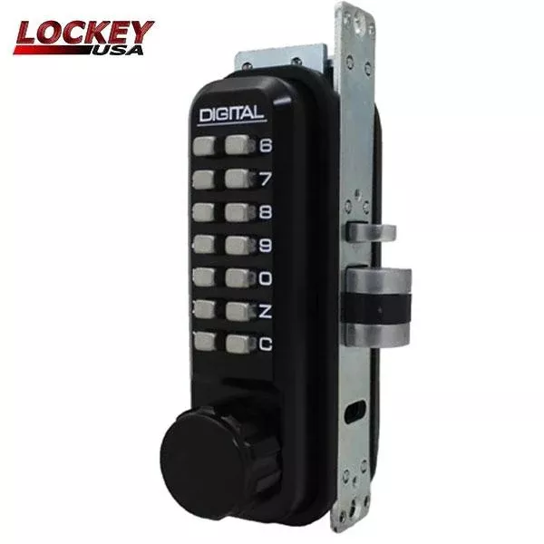 Lockey - 2930-DC - Narrow Stile - Mechanical Keypad - Keyless Lock - Passage - Knob - Double Combination
