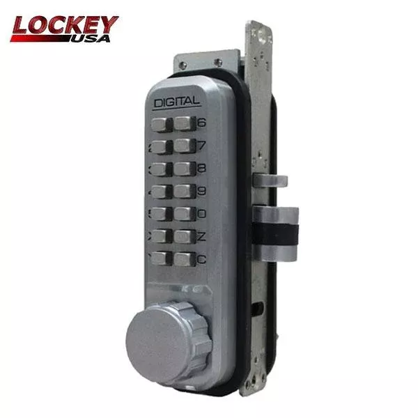 Lockey - 2930 - Narrow Stile - Mechanical Keypad - Keyless Lock - Passage - Knob