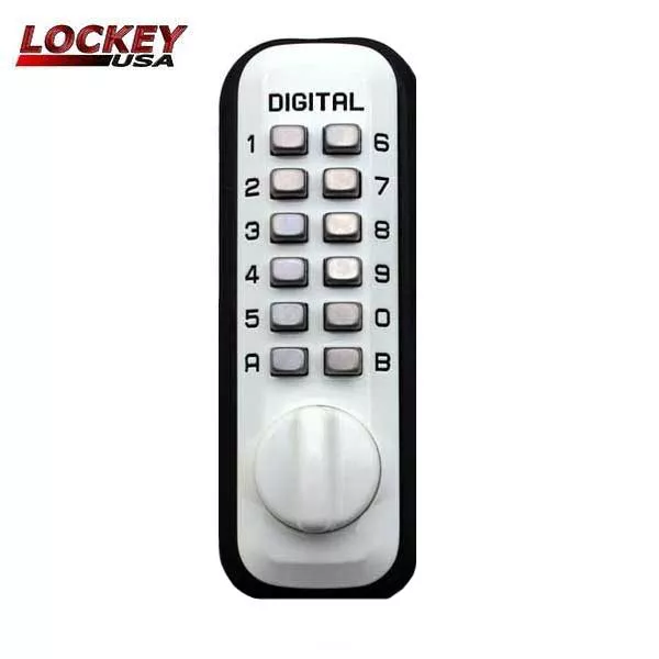 Lockey - M220 - Narrow-Stile Mechanical Keypad - Keyless Bolt - Surface Mount