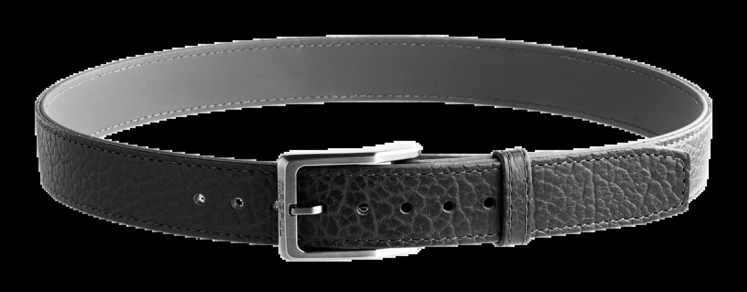 Magpul MAG1276-230-32 Tejas EL Cibolo Black Bison Hide 32" 1.50" Wide Buckle Closure