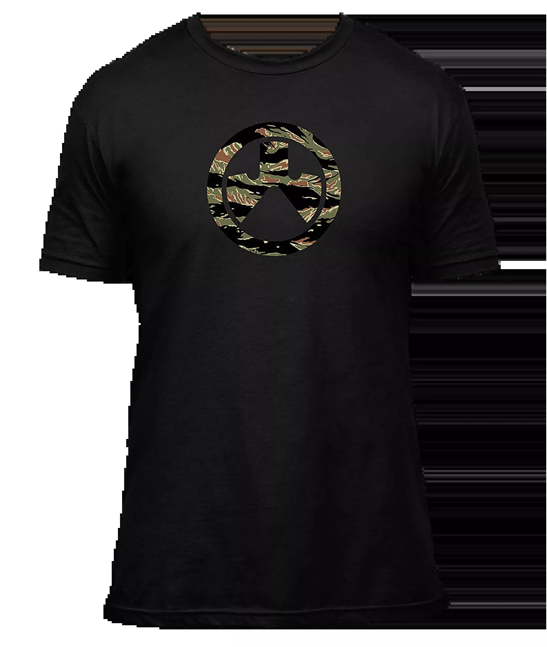 Magpul MAG1292-001-2X Tiger Stripe IconBlack Cotton/Polyester Short Sleeve 2XL