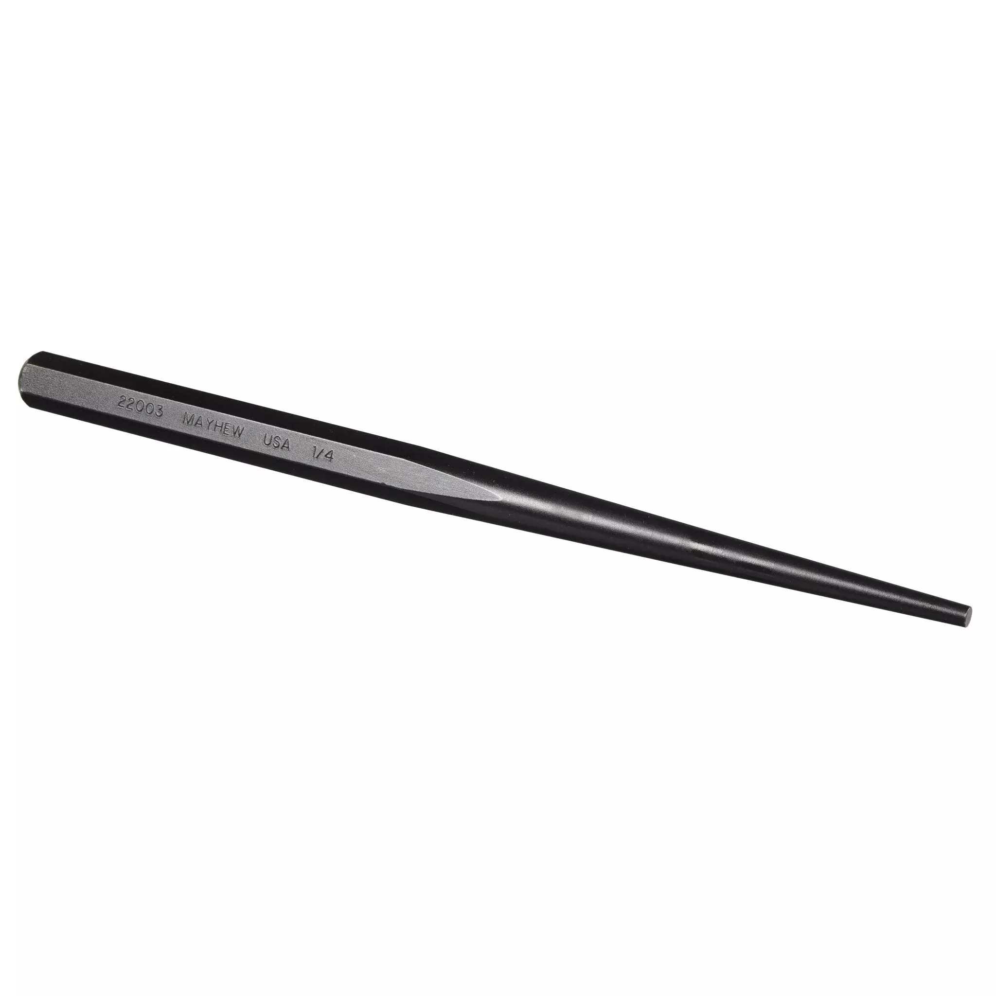 Mayhew Pro Tools 22003 1/4" x 12" Line-Up Punch - USA MADE