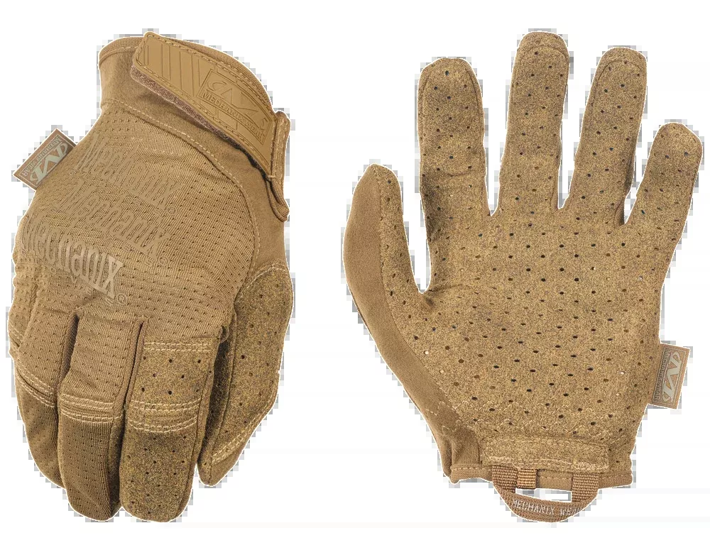Mechanix Wear MSV72010 Specialty VentCoyote Touchscreen Synthetic Leather Large