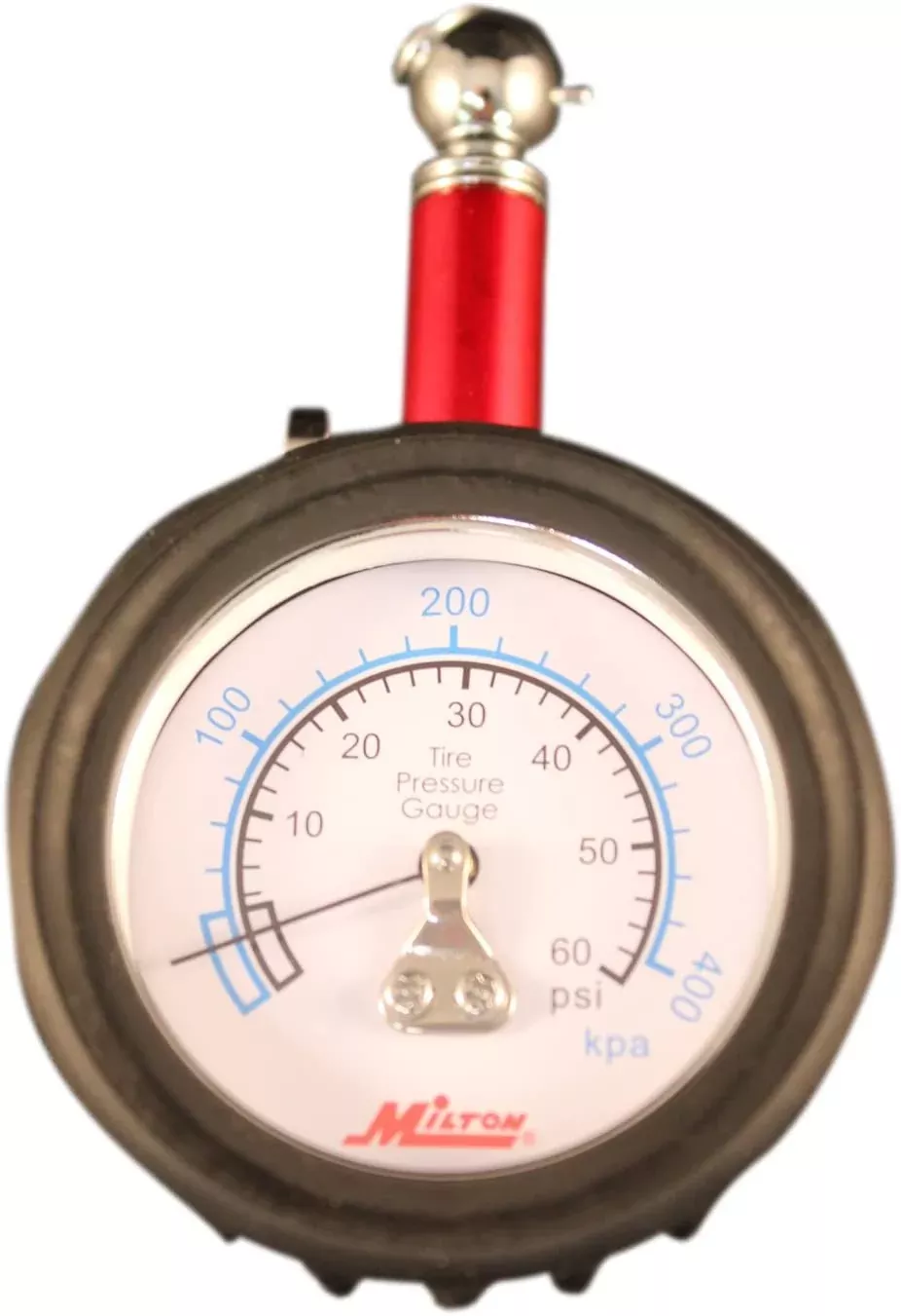 Milton S-932 0-60 PSI Tire Gauge with 45 Degree Chuck