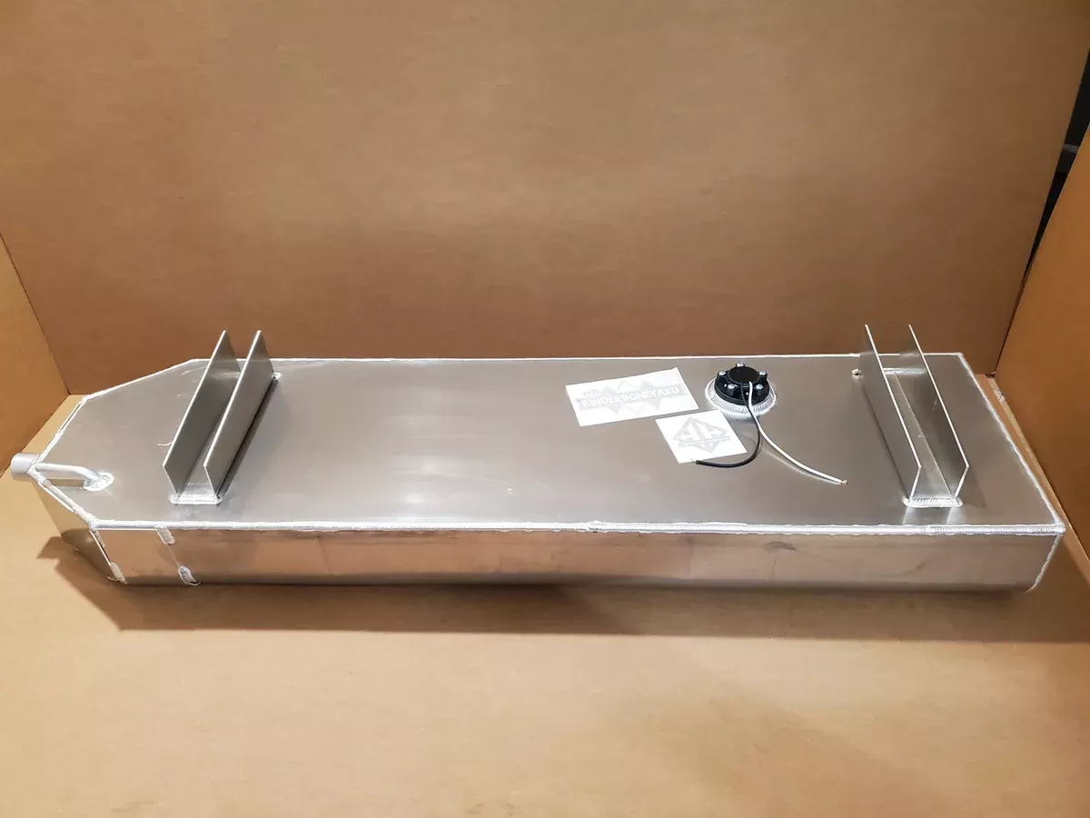 NEW 61-68 International Travelall Travelette Driver Side Aluminum Fuel Tank