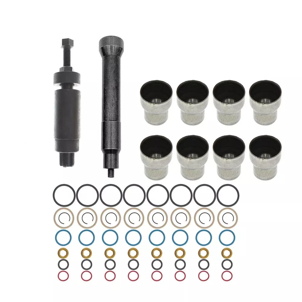 New Injector Sleeve Cup Removal Tool Install Kit For Ford 03-10 Powerstroke
