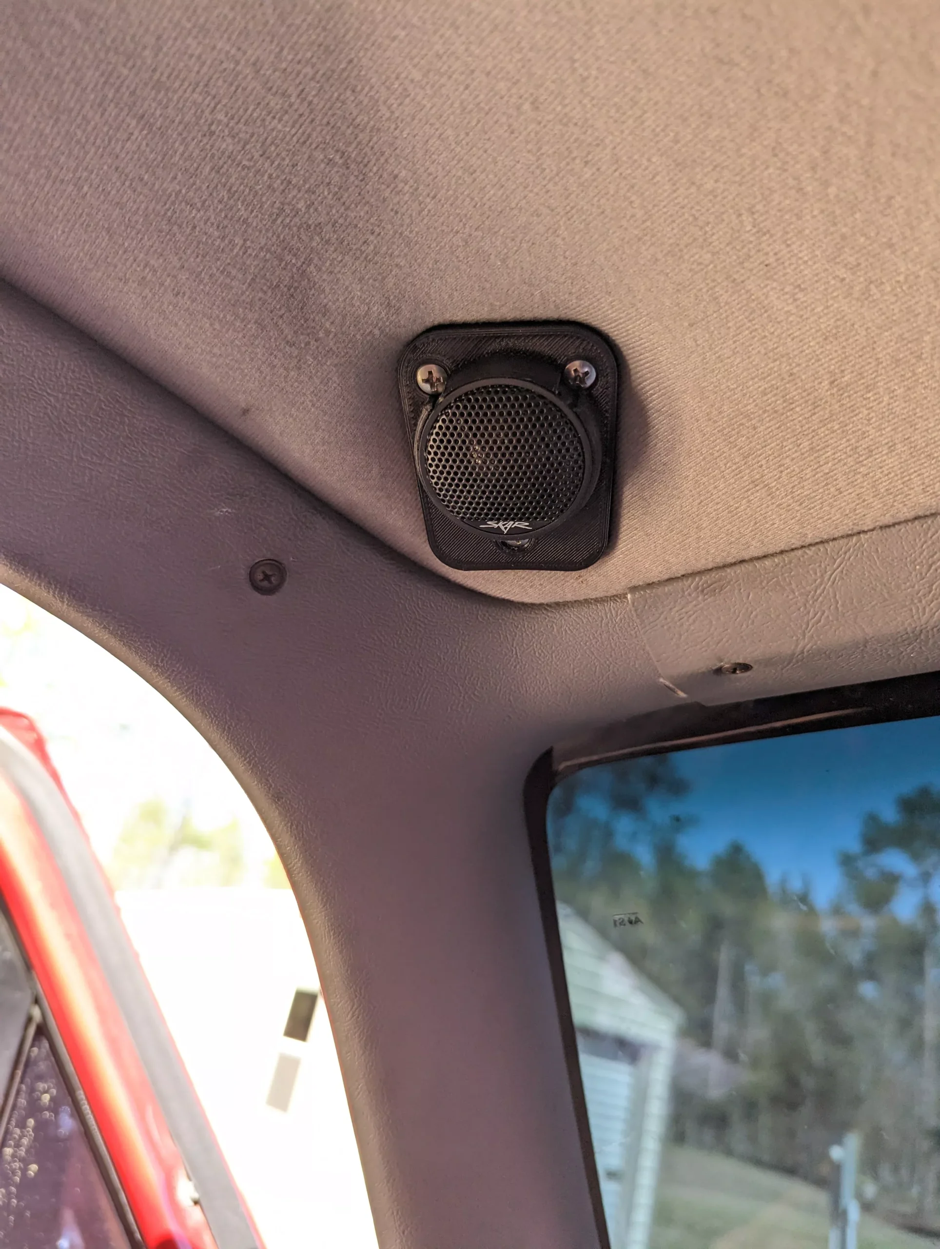 OBS Ford Tweeter bezel/visor delete pair