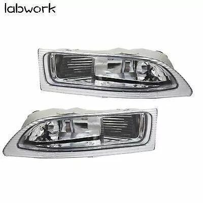 One Pair Left+ Right Front Fog Driving Lamp Light US For Toyota Sienna 2004 2005