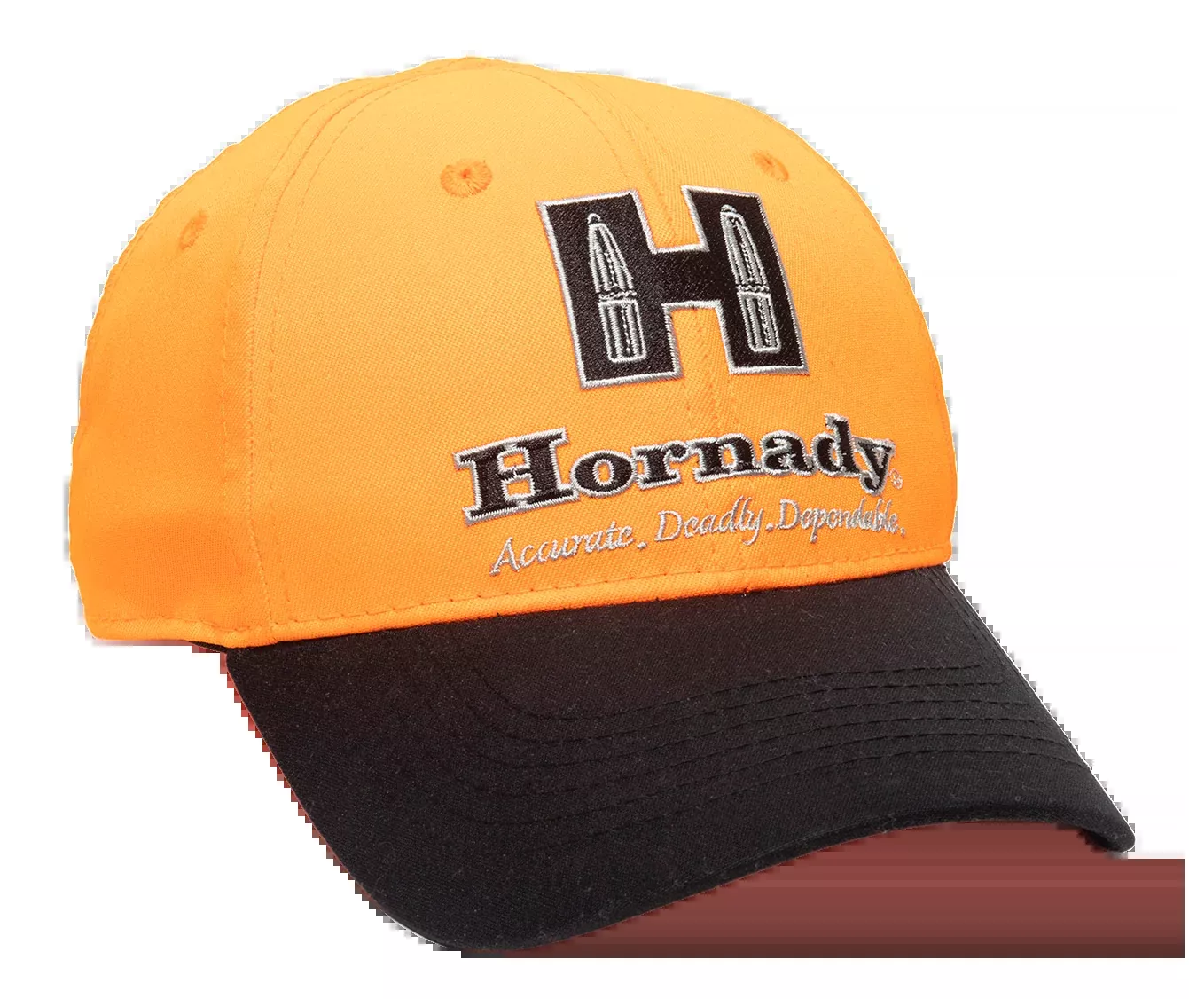 Outdoor Cap HRN05A Hornady Cap Polyester Blaze/Black Structured OSFA