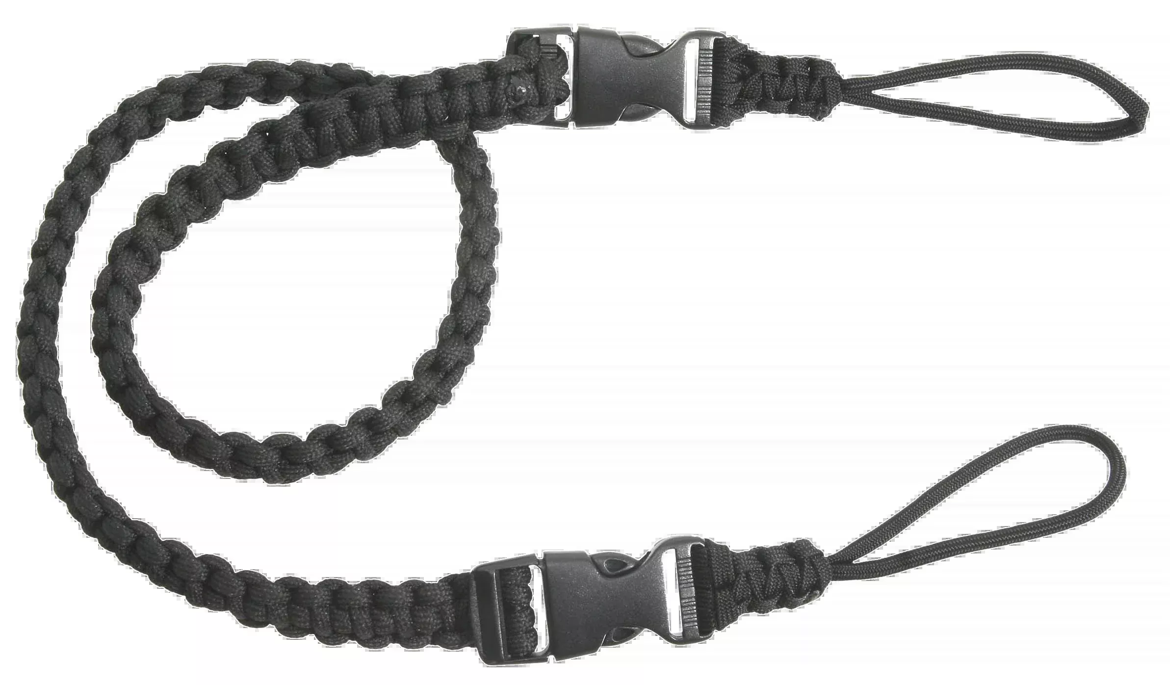 Outdoor Connection PCBS80575 Bino-Strap0.63" W x 32.50" L Black Paracord