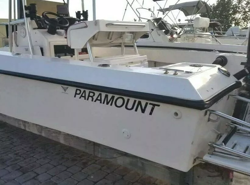 ” Paramount Classic ” Boat Marine Decals (Set of 2) – OEM New Oracle