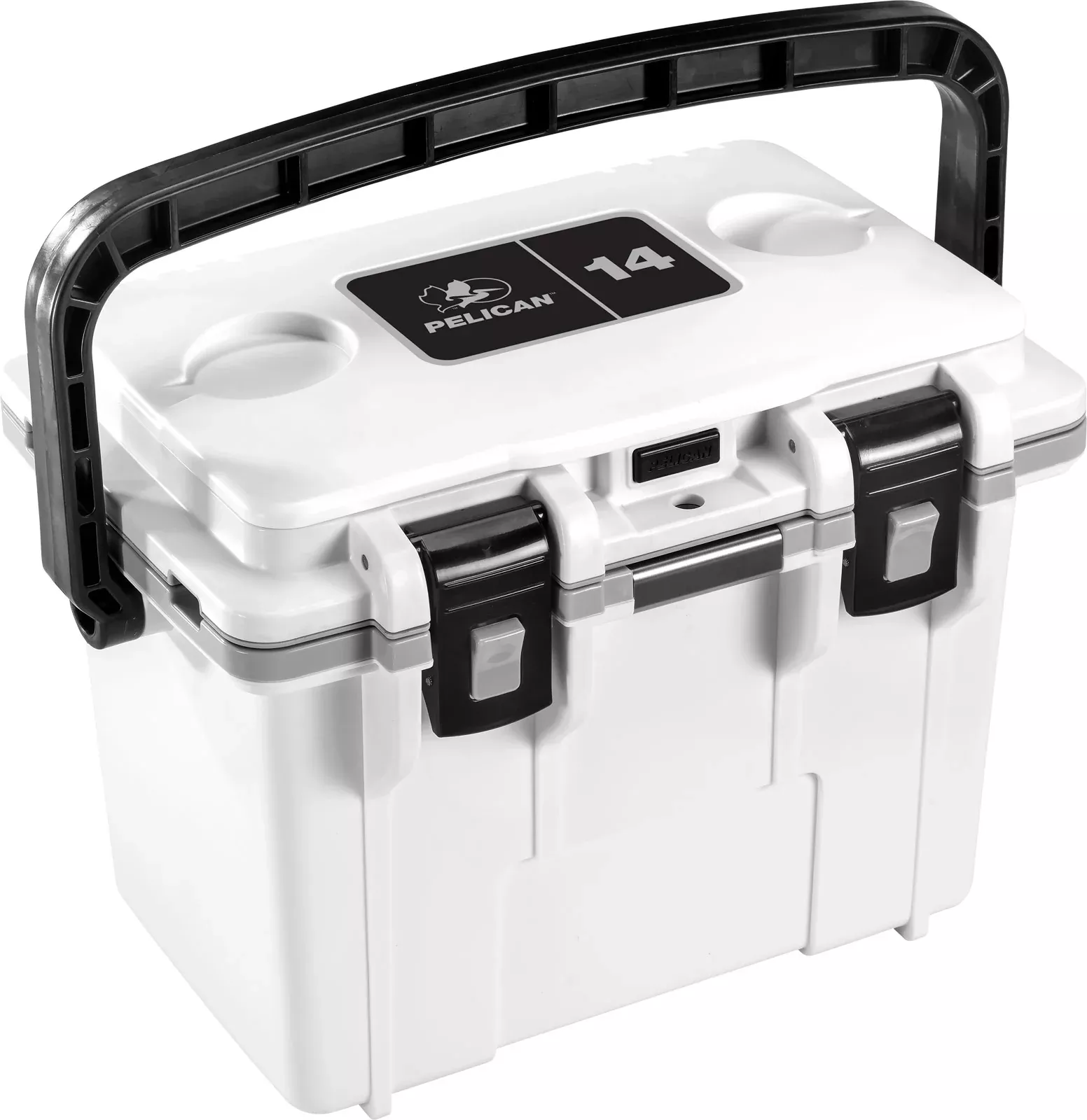 Pelican, Pelican 14q-1-whtgry 14qt Elite Cooler Wht/gry