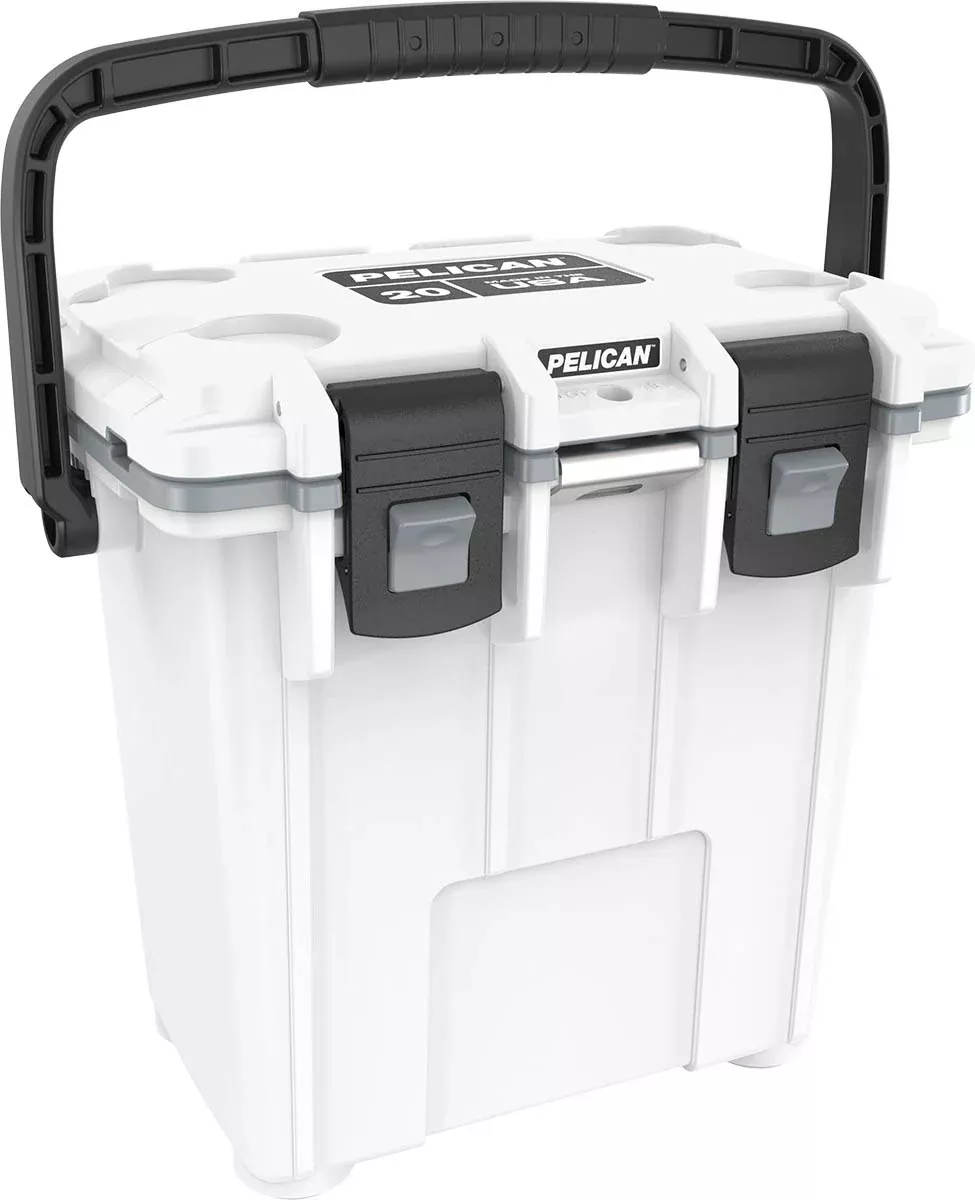 Pelican , Pelican 20q-1-whtgry 20qt Elite Cooler Wht/gry