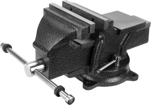 Performance Tool MV8 Hammer Tough Heavy Duty 8" Machinist Vise w/ Swivel Base