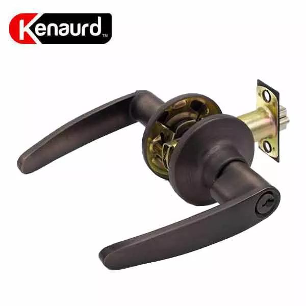 Premium Design #2 Entrance Lever Set - Grade 3 - Oil Rubbed Bronze