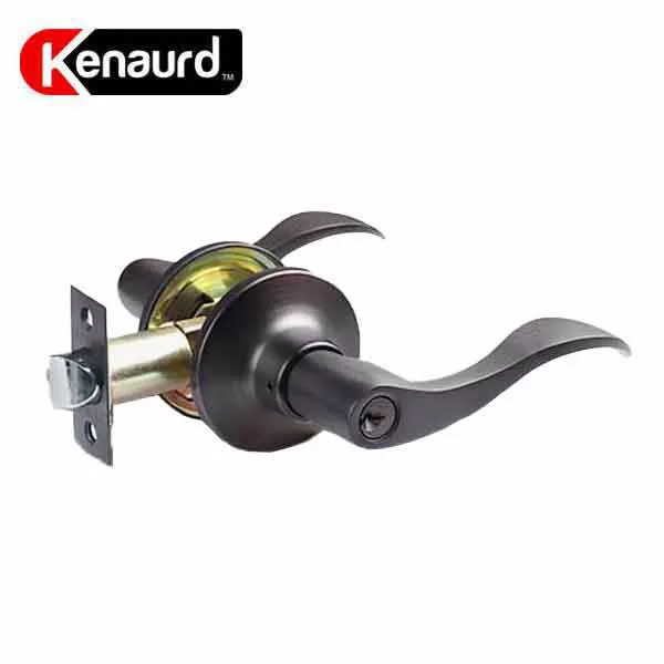 Premium Design Entrance Lever Set - Grade 3 - Oil Rubbed Bronze