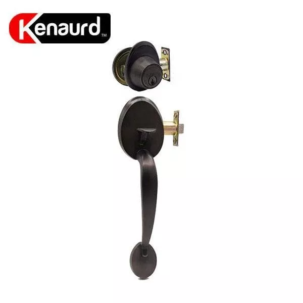 Premium Design Handle Lockset - Oil Rubbed Bronze