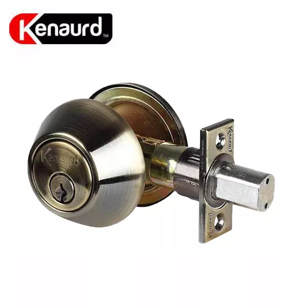 Premium Double Cylinder Deadbolt Lock - Antique Brass (SC1 /KW1)